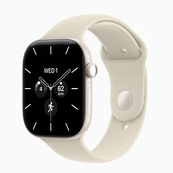 Apple Watch Series 12 42mm Al Light Gold Sport Band